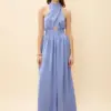 X-Bust Long Jumpsuit Sky Blue | We Are Design - Image 2