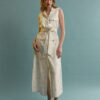 Grace-embroidered-sleeveless-ecru-dress, ananke
