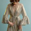 Priscilla Metallic Kimono Gold | Ananke - Image 2