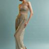 Priscilla Metallic Pant Gold | Ananke - Image 2