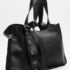 Iria Large Bag Black | Leather Twist - Image 2
