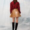 Long-Sleeve Chifon Shirt Flowers Red | We Are Design - Image 3