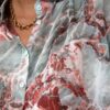 Long-sleeve Chifon Shirt Marble | We Are Design - Image 2