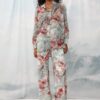 Long-sleeve Chifon Shirt Marble | We Are Design
