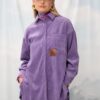 Oversized Corduroy Shirt Lilac | We Are Design - Image 4