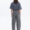 Irida Oversized T-Shirt Grey | Sac & Co Jeans - Image 2