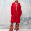 OVERSIZED SNOWBALL COAT RED We are Design