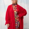 Oversized Snowball Coat Red | We Are Design - Image 2