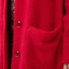 Oversized Snowball Coat Red | We Are Design - Image 5