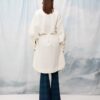 OVERSIZED SNOWBALL COAT IVORY WE ARE DESIGN