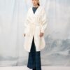 OVERSIZED SNOWBALL COAT IVORY WE ARE DESIGN