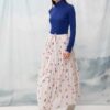 High-Neck Bodysuit Royal Blue | We Are Design - Image 2