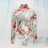 HIGH-NECK BODYSUIT MARBLE WE ARE DESIGN