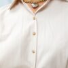 Cropped Shirt Ivory Stripes  | We Are Design - Image 3