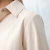 Cropped Shirt Ivory Stripes  | We Are Design - Image 2