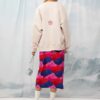 Wrap Midi Skirt Mountains Red | We Are Design - Image 2