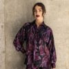 Feisty Pussy-Bow Satin Shirt | Zografos
