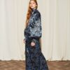 Victoria satin jacquard shirt ananke