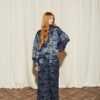 Victoria satin jacquard skirt ananke
