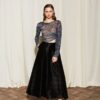 Victoria Mesh Printed Top | Ananke - Image 2