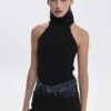 Ava Wide Leg Pants Blue/Black | Sac & Co Jeans - Image 2