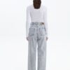 Isabella Denim Pants Grey | Sac & Co Jeans