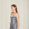 Alina cotton printed corset top | Ananke