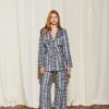 Alina Cotton Printed Blazer | Ananke