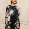 Fleur Noir Mini Dress | Ciel Concept