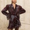 Dahias Mini Printed Dress | Ciel Concept