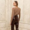 Posh Knit Top Camel | Ciel Concept - Image 2