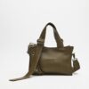 Iria Mini Bag Khaki | Leather Twist