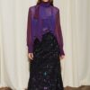 Aria Sequin Crop Skirt | Ananke