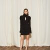 Gabrielle Mini Black Dress | Ananke