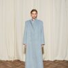 Emilie Maxi Ciel Coat | Ananke