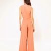 Wide Leg Denim Pants Peach | We Are Design - Image 3
