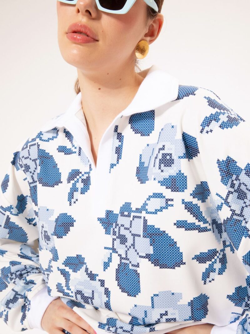 Long-Sleeve Sweater Kentima Blue | We Are Design