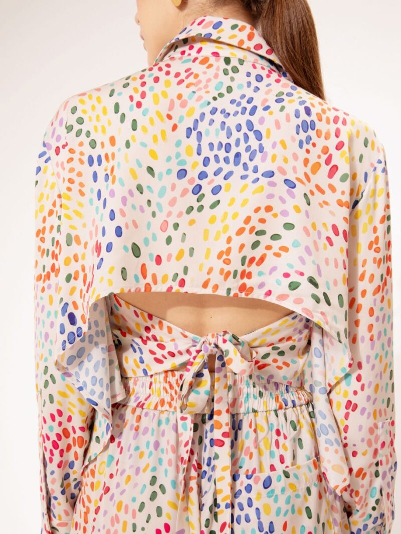 Open-Back Cropped Shirt Votsala | We Are Design