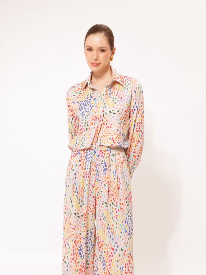 Open-Back Cropped Shirt Votsala | We Are Design