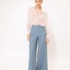 Wide Leg Denim Pants Blue | We Are Design - Image 2