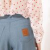 Wide Leg Denim Pants Blue | We Are Design - Image 3