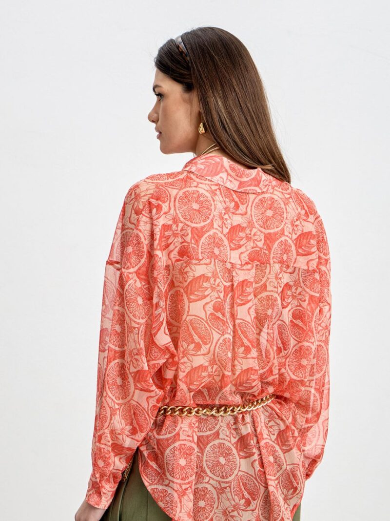Printed Shirt | Orange | Innocent - Image 3