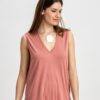 Rib Sleeveless Top Set | Innocent - Image 2