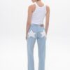 Stacy Light Blue Pants | Sac & Co