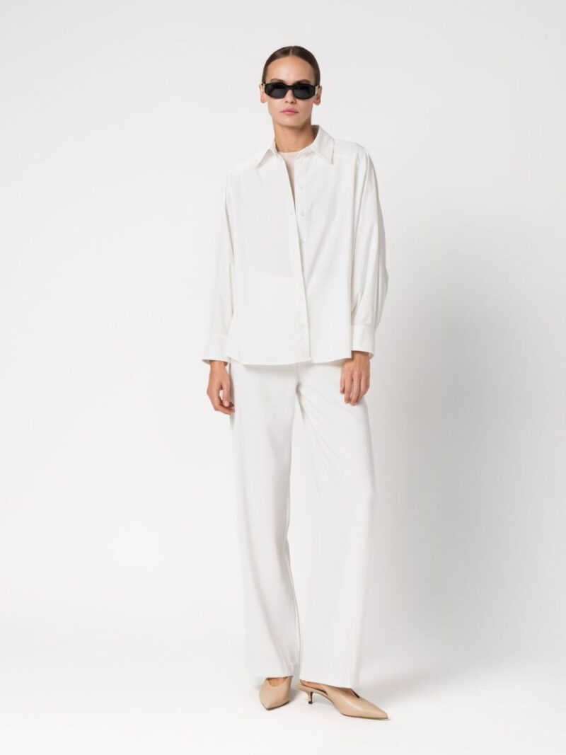 Daphne Oversized Shirt White | Forever Young The Label