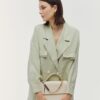 Jackie Crossbody Bag Ecru | Leather Twist - Image 2