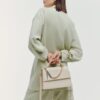 Jackie Crossbody Bag Ecru | Leather Twist - Image 3
