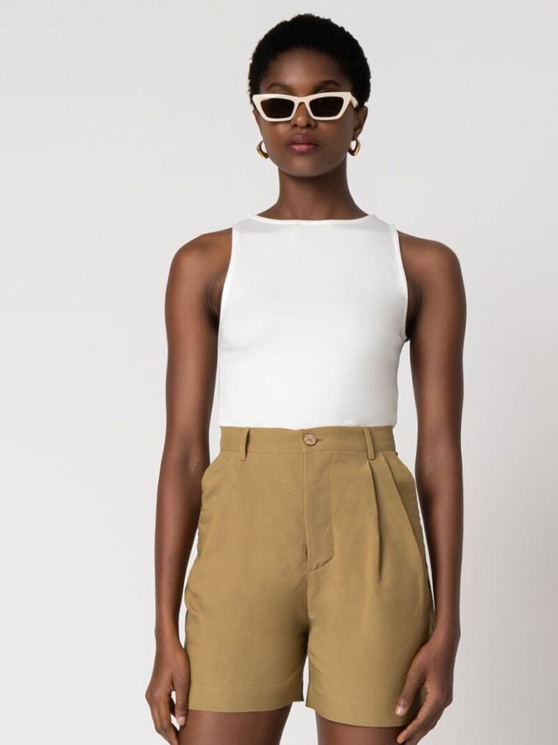 Vivian Top Sleeveless Ecrou | Forever Young The Label