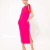Sleeveless Midi Dress Fuchsia | We Are Design - Image 2
