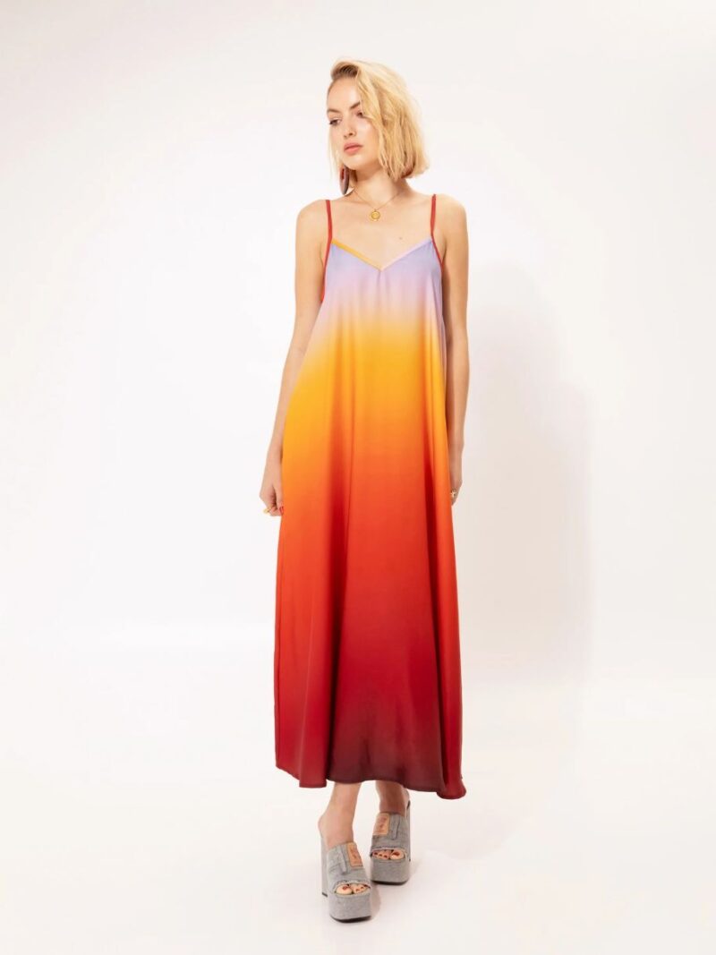A-Line Maxi Dress Iliovasilema | We Are Design